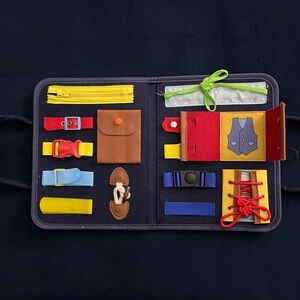 Colorful Interactive Busy Book